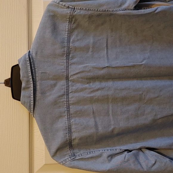 Forever 21 Men's Denim Long Sleeve Button down size M Shirt - Picture 5 of 5